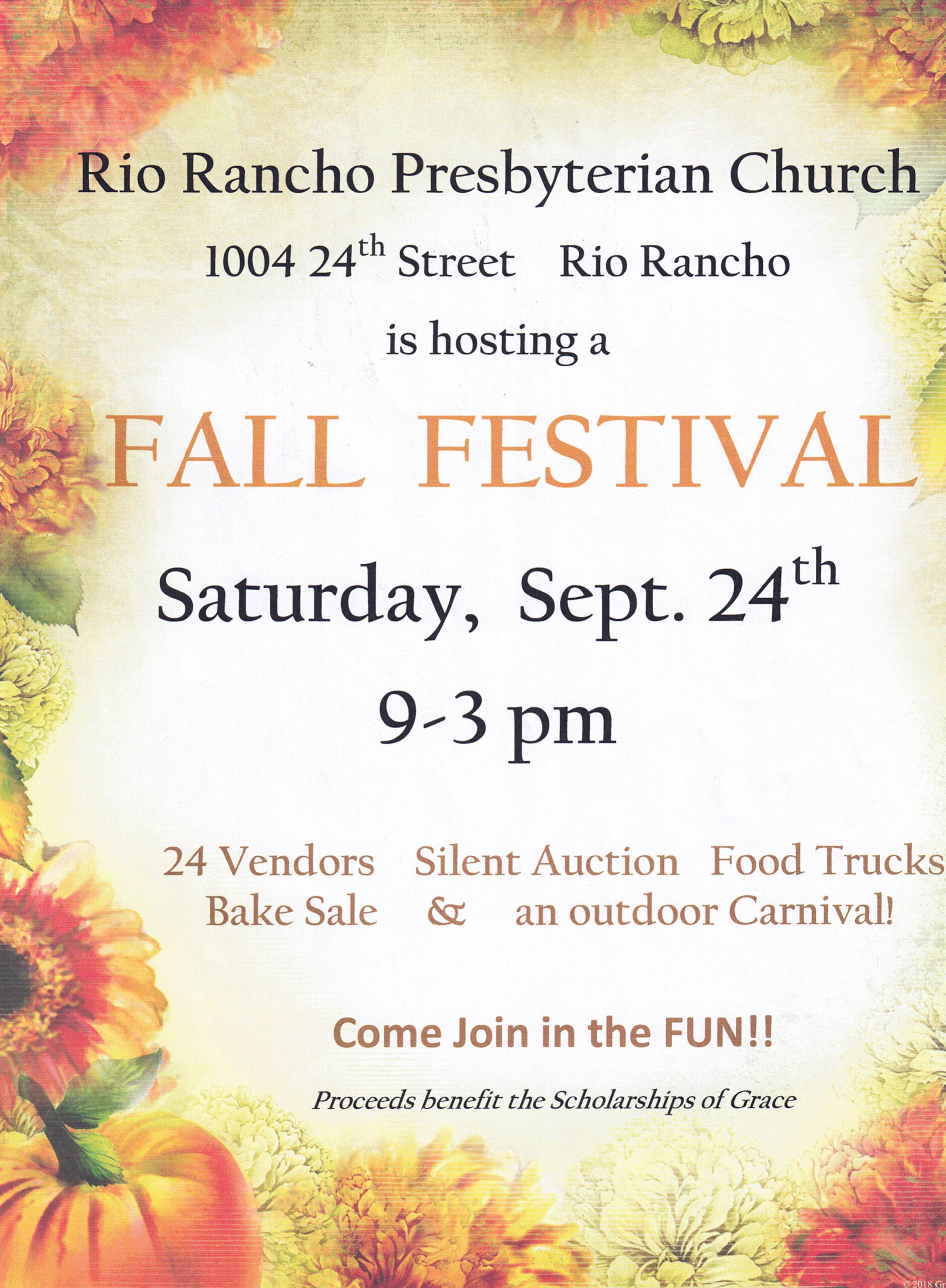 Fall Festival Rio Rancho Presbyterian Church